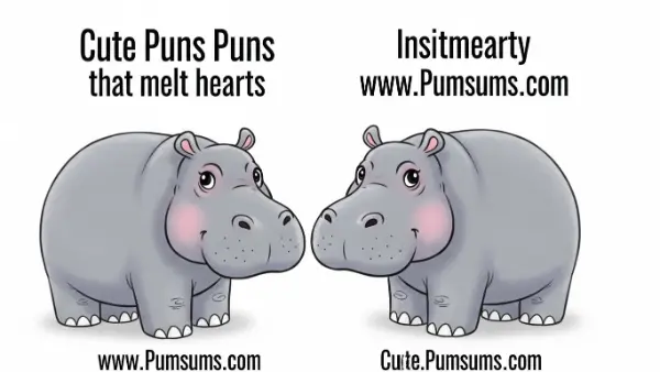 Cute hippo puns that melt hearts instantly