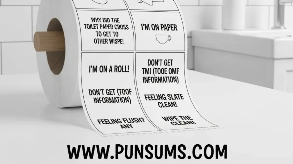 Toilet Paper Jokes That Roll On