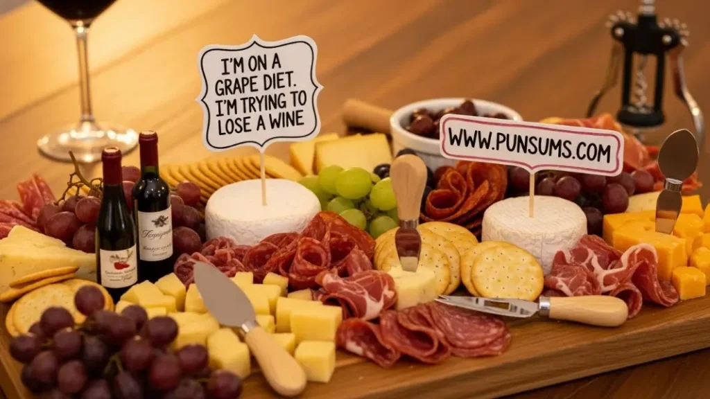 Grazing Board Humor For Wine Nights