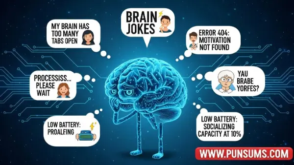 Digital Brain Jokes That Feel Relatable