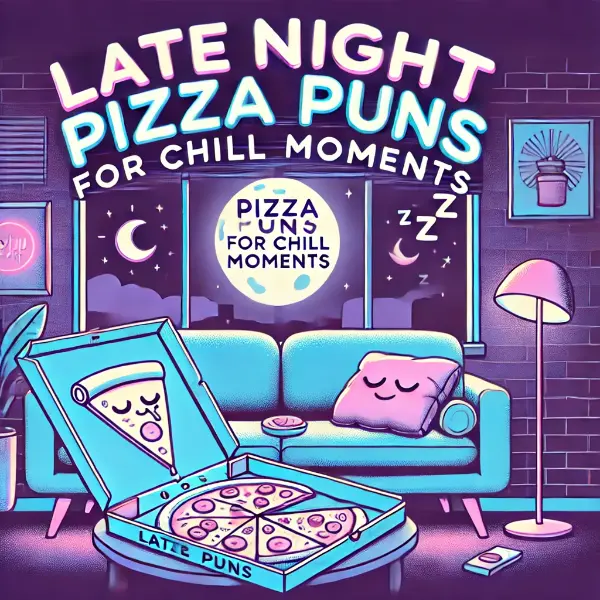 Late Night Pizza Puns For Chill Moments