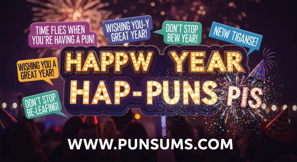 Joyful New Year Wordplay For Big Smiles