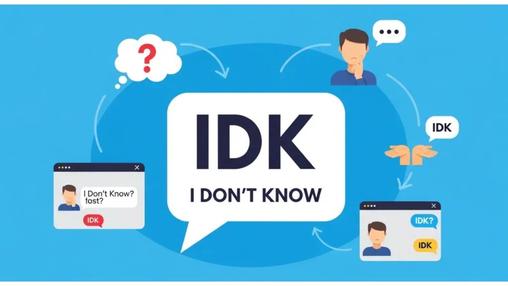 What Does IDK Mean in Text