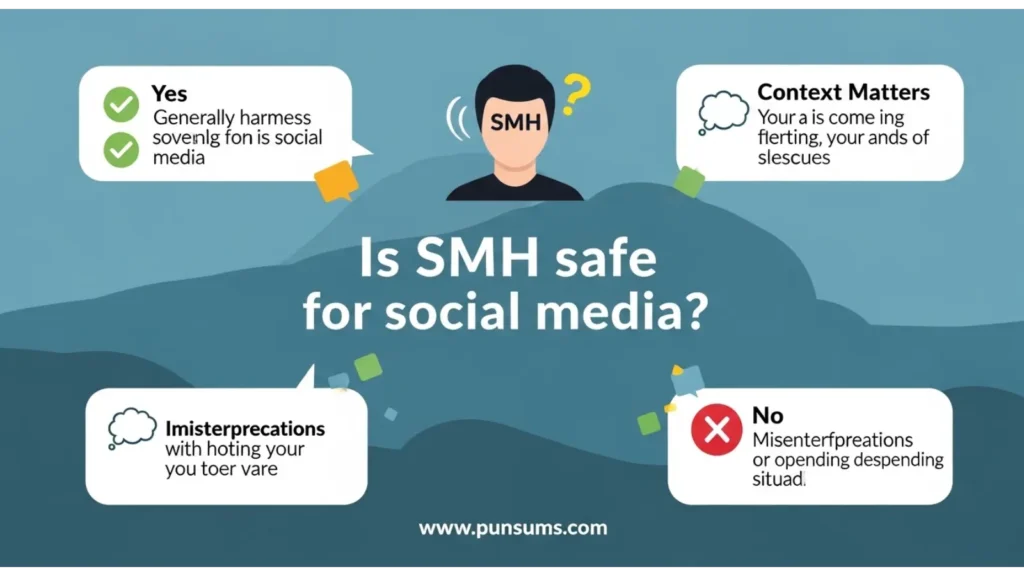 Is SMH safe for social media?