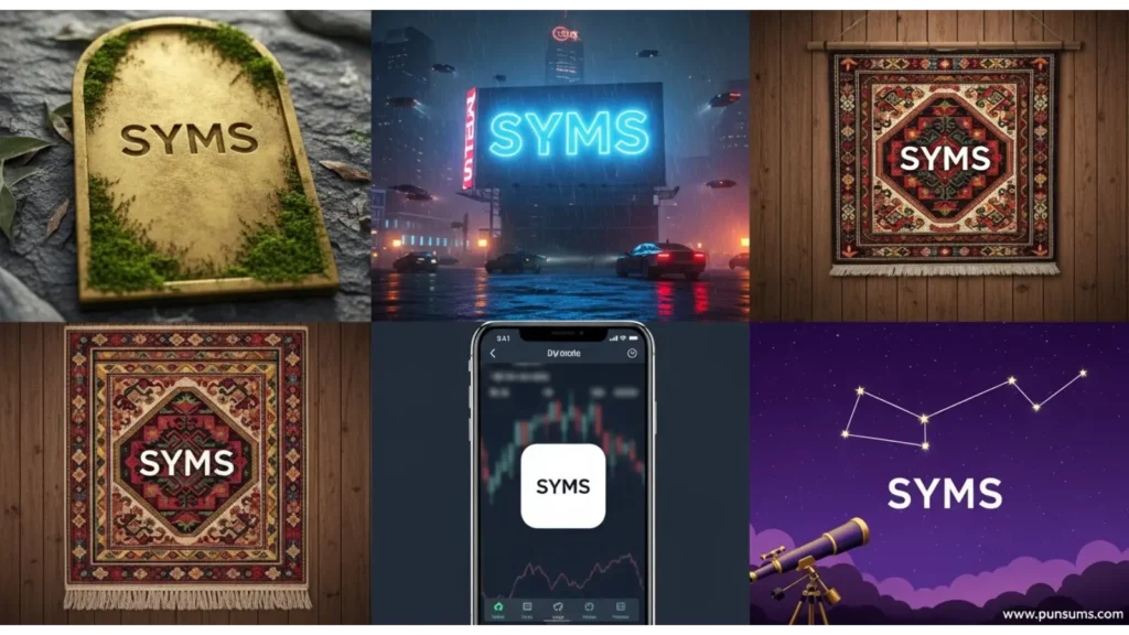 More Examples of SYMS in Different Contexts