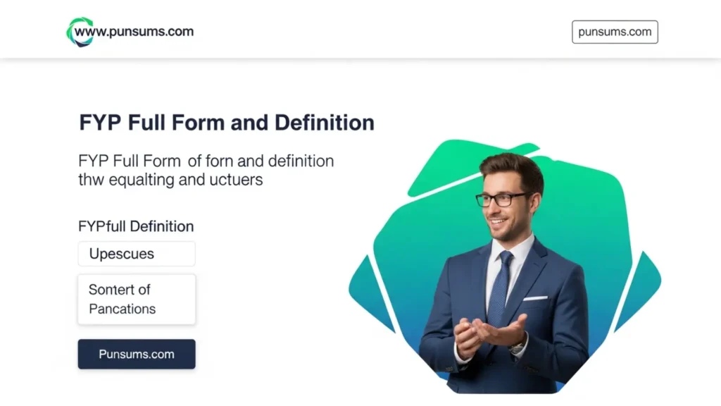 FYP Full Form and Definition