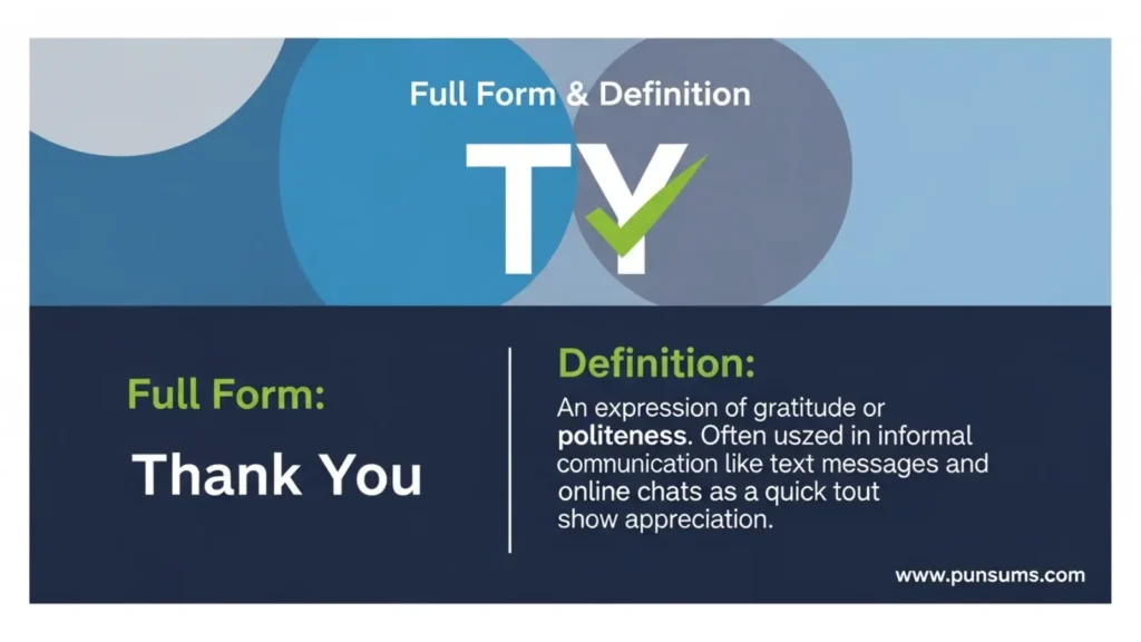 TY Full Form and Definition