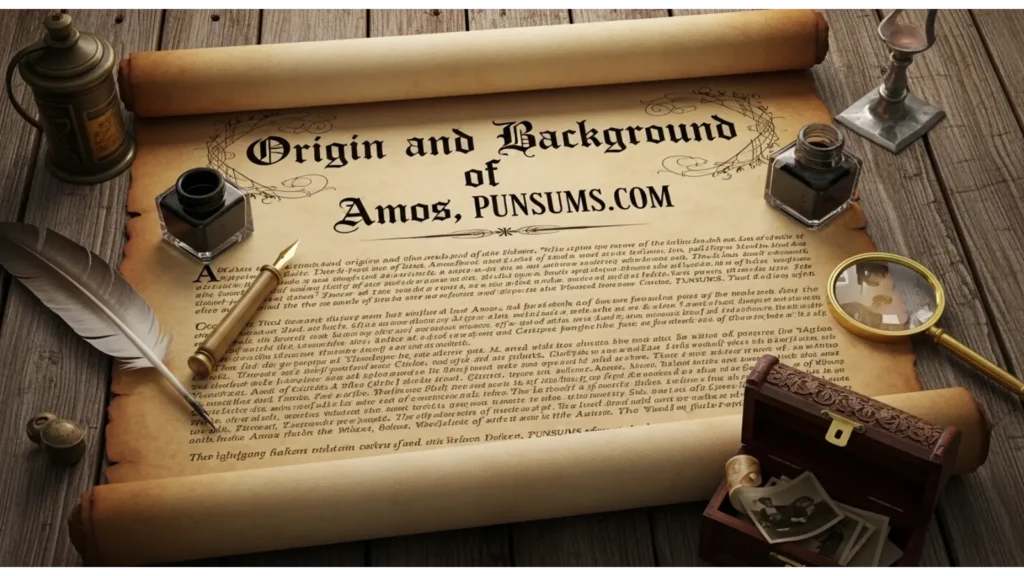 Origin and Background of Amos