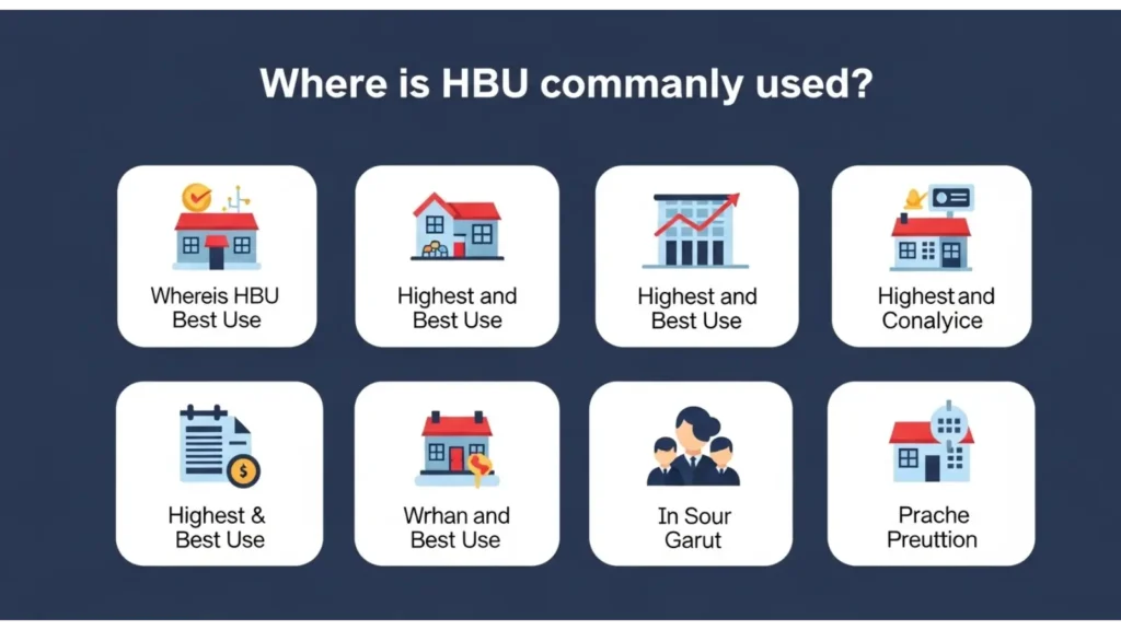 Where is HBU commonly used?