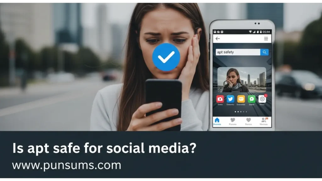 Is apt safe for social media?