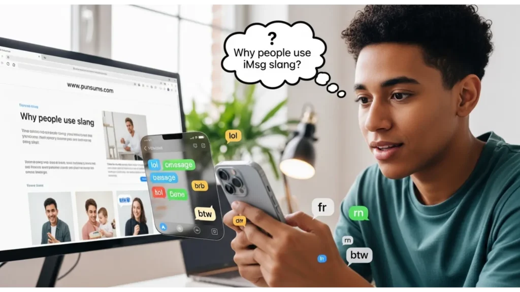 Why people use imsg slang