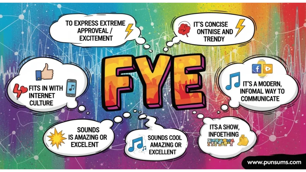 Why people use fye slang