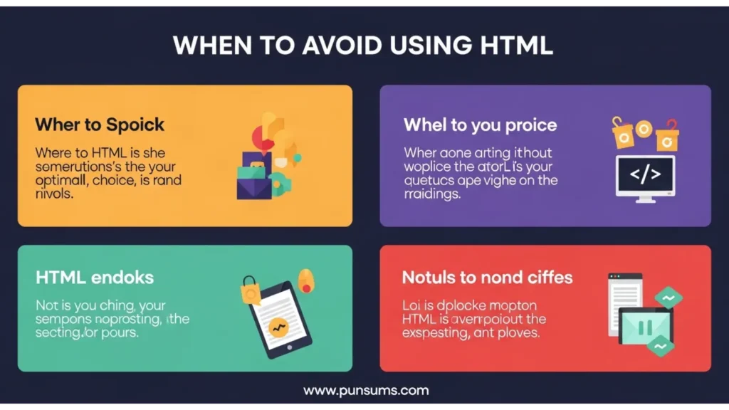 When to Avoid Using HML