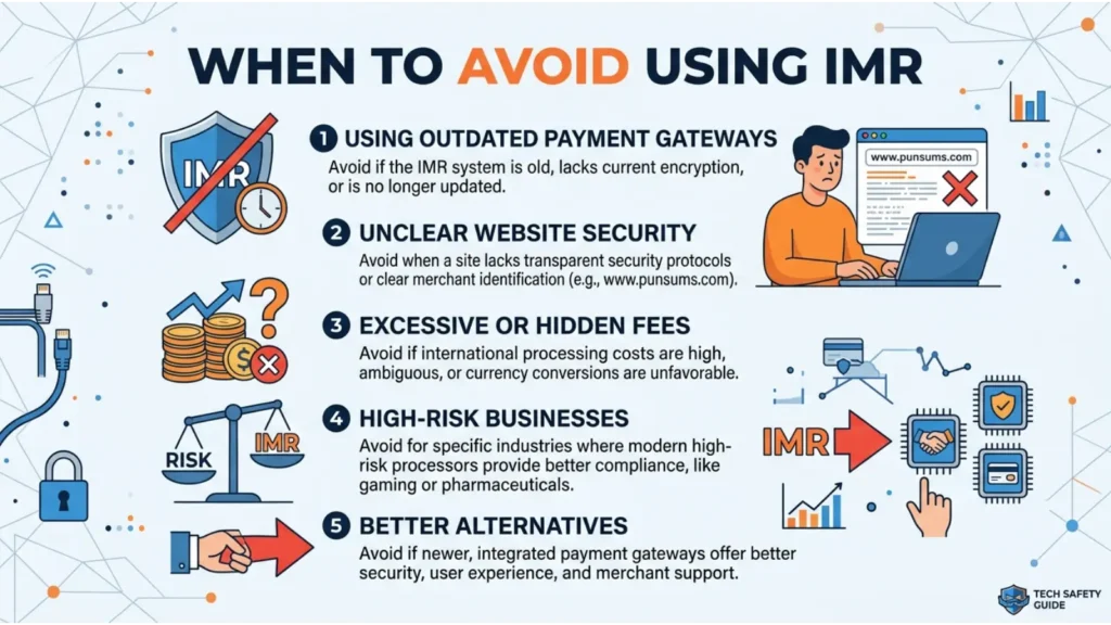 When to Avoid Using IMR