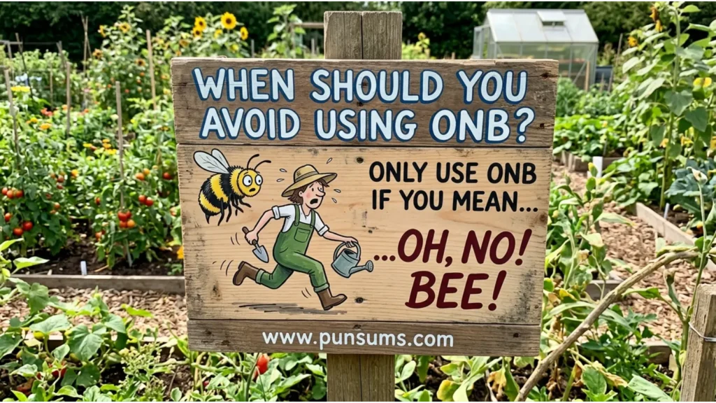 When Should You Avoid Using ONB?
