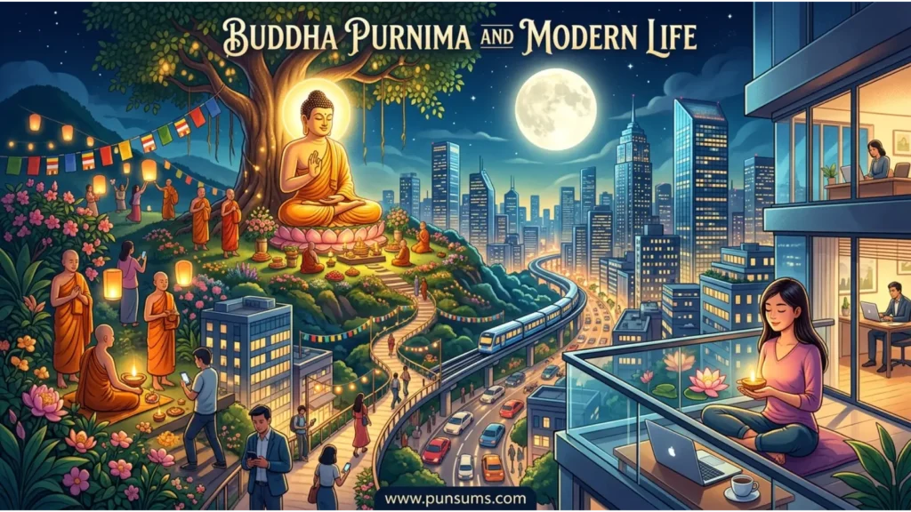 Buddha Purnima And Modern Life
