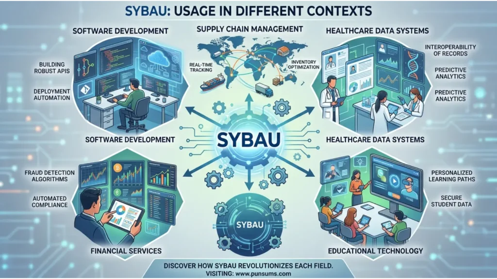 SYBAU Usage in Different Contexts