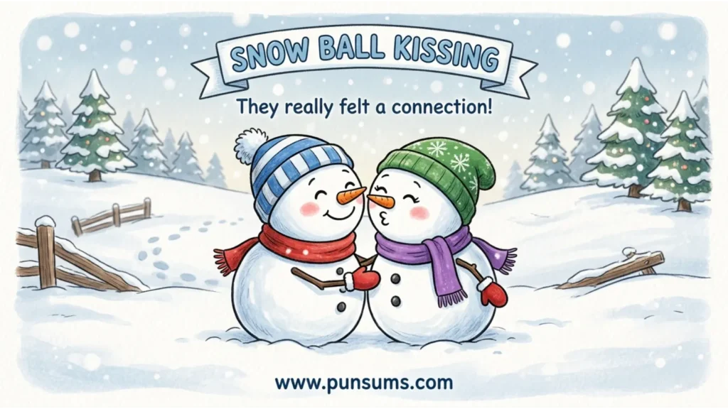 Where is Snow Ball Kissing commonly used?