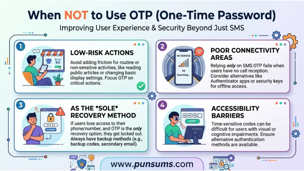 When NOT to Use OTP