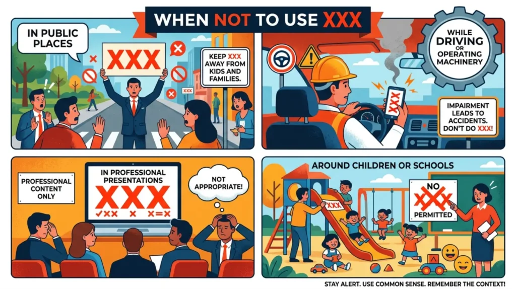 When NOT to Use XXX