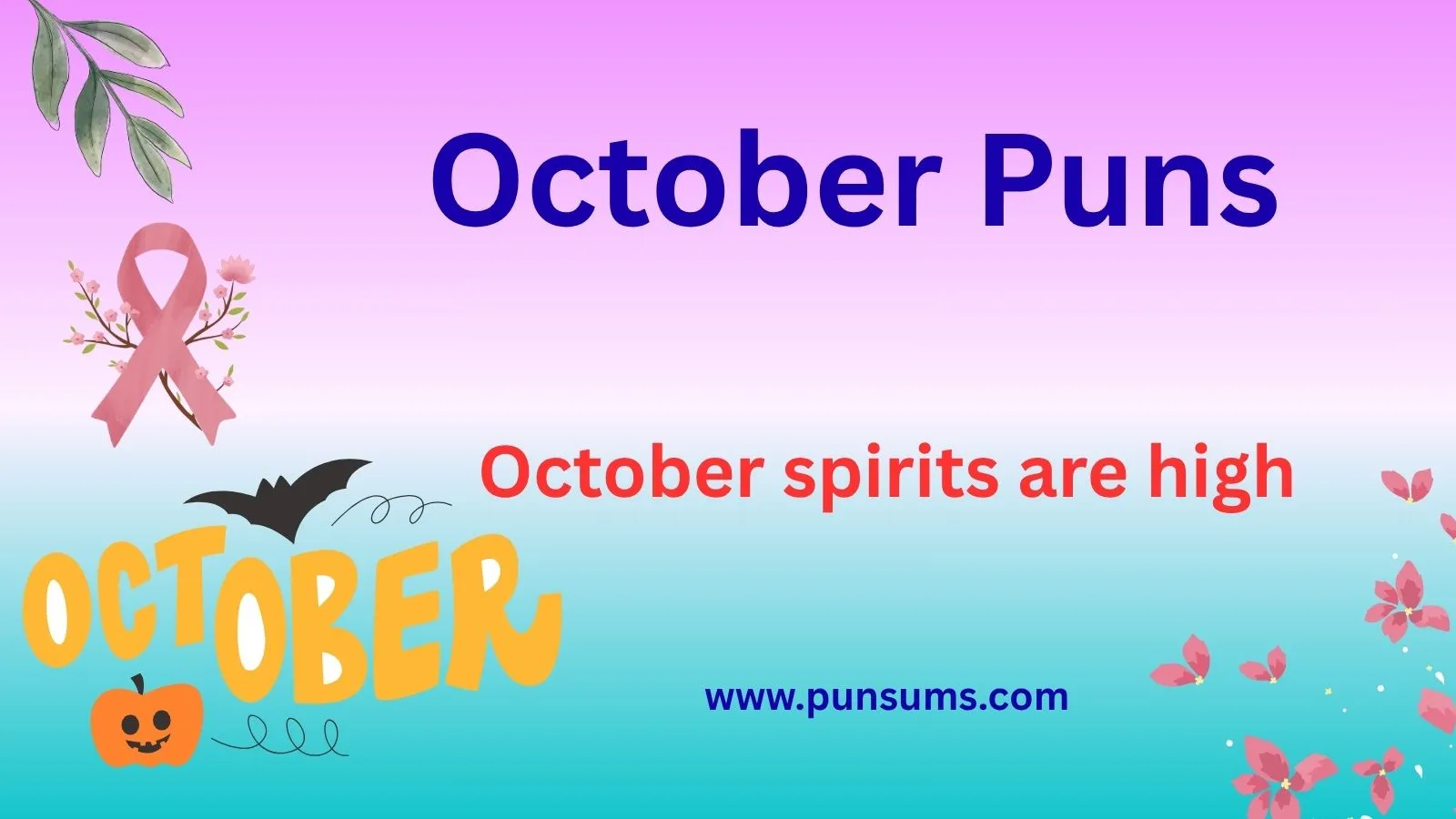 October Puns That Will Make Your Fall Fun