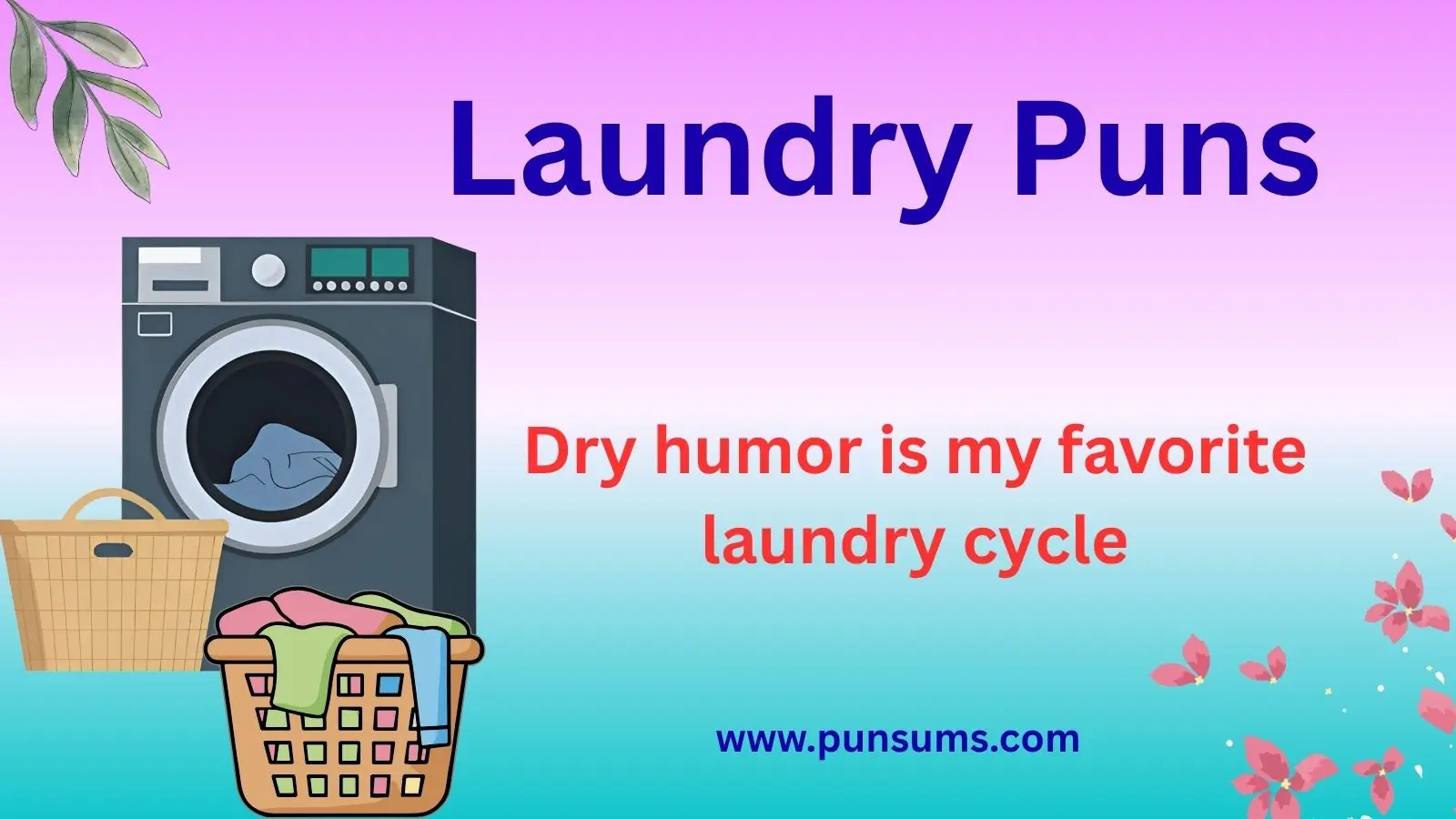 Laundry Puns