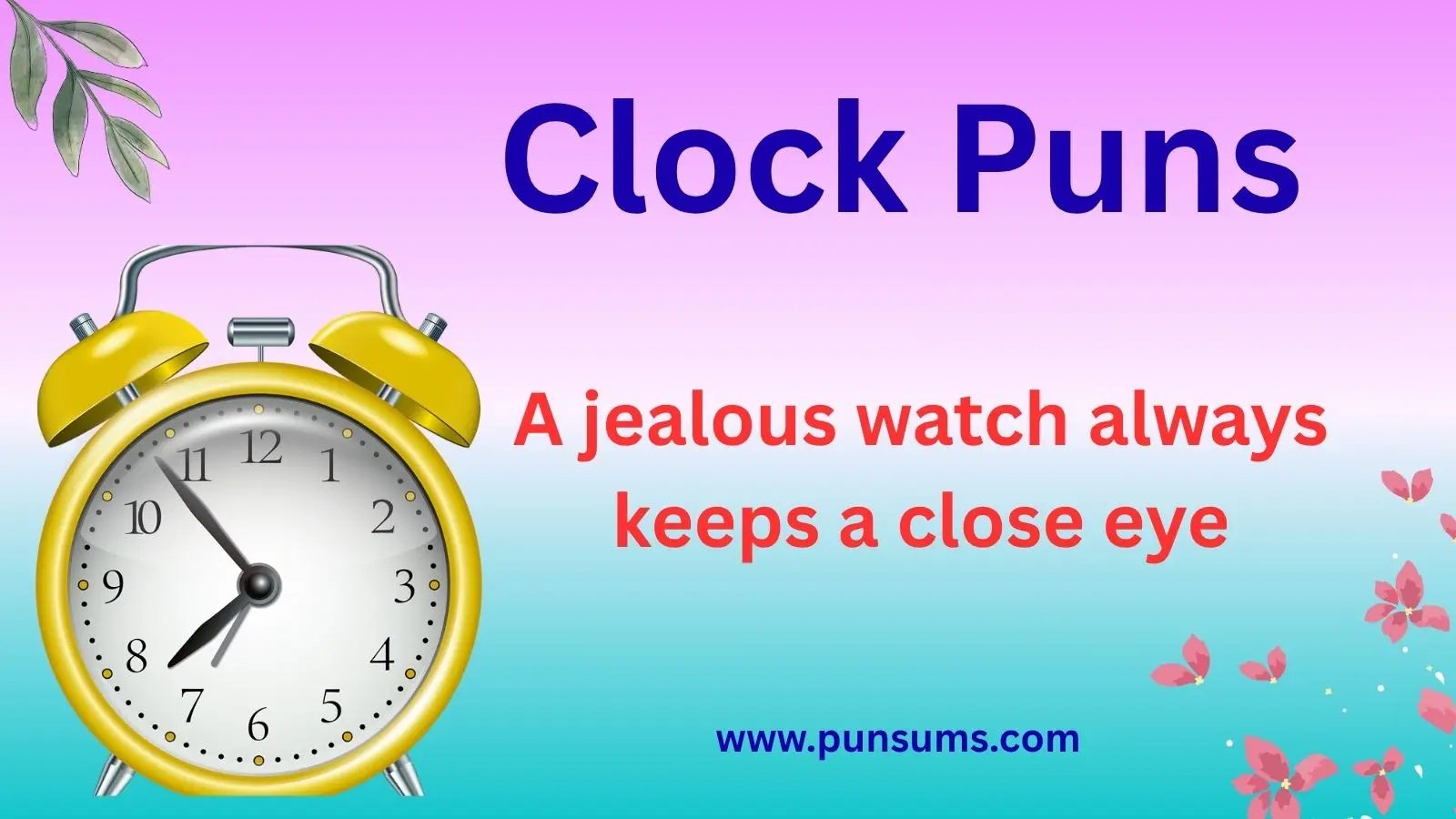 Clock Puns