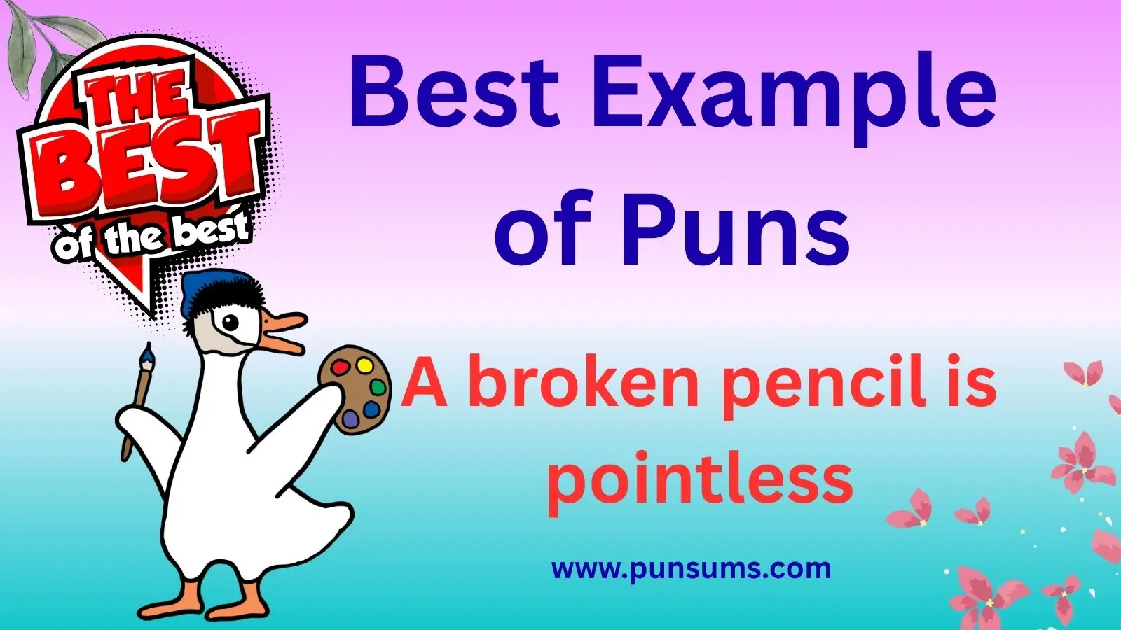 Best Example of Puns