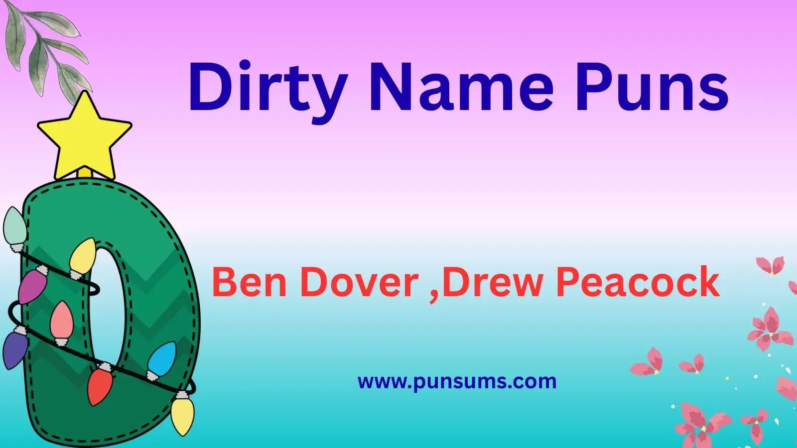 Dirty Name Puns