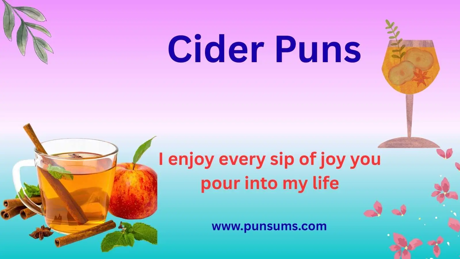 Cider Puns