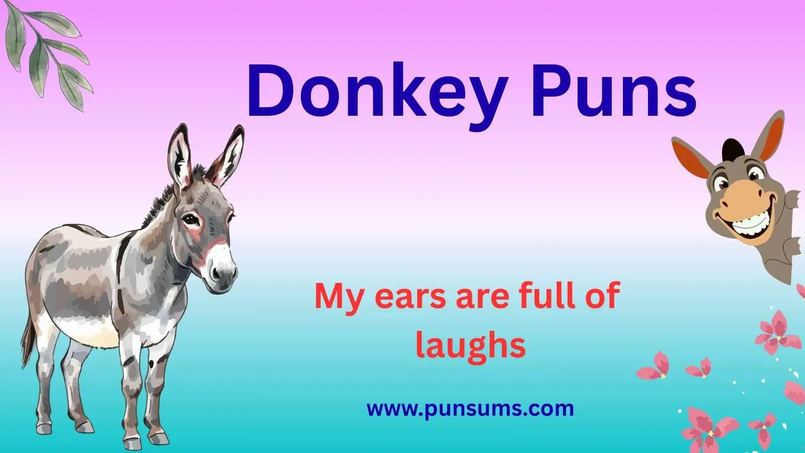 Donkey Puns