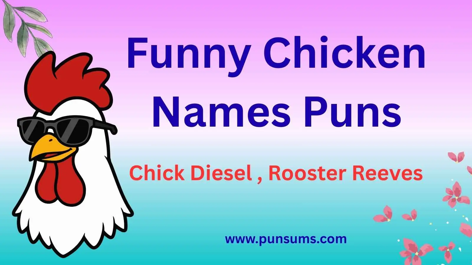 Funny Chicken Names Puns