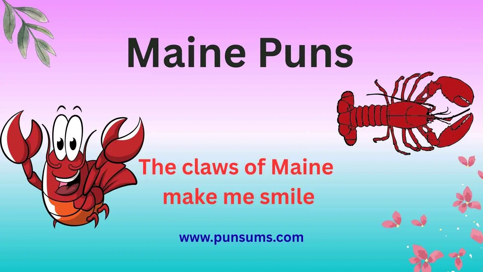 Maine Puns