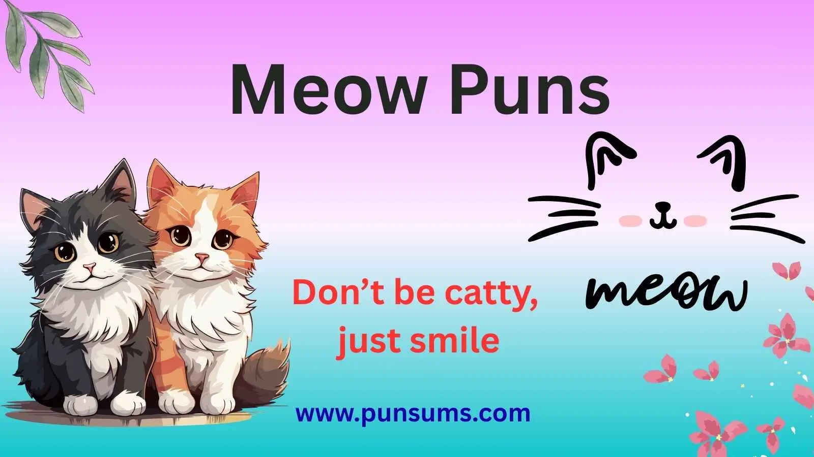 Meow Puns