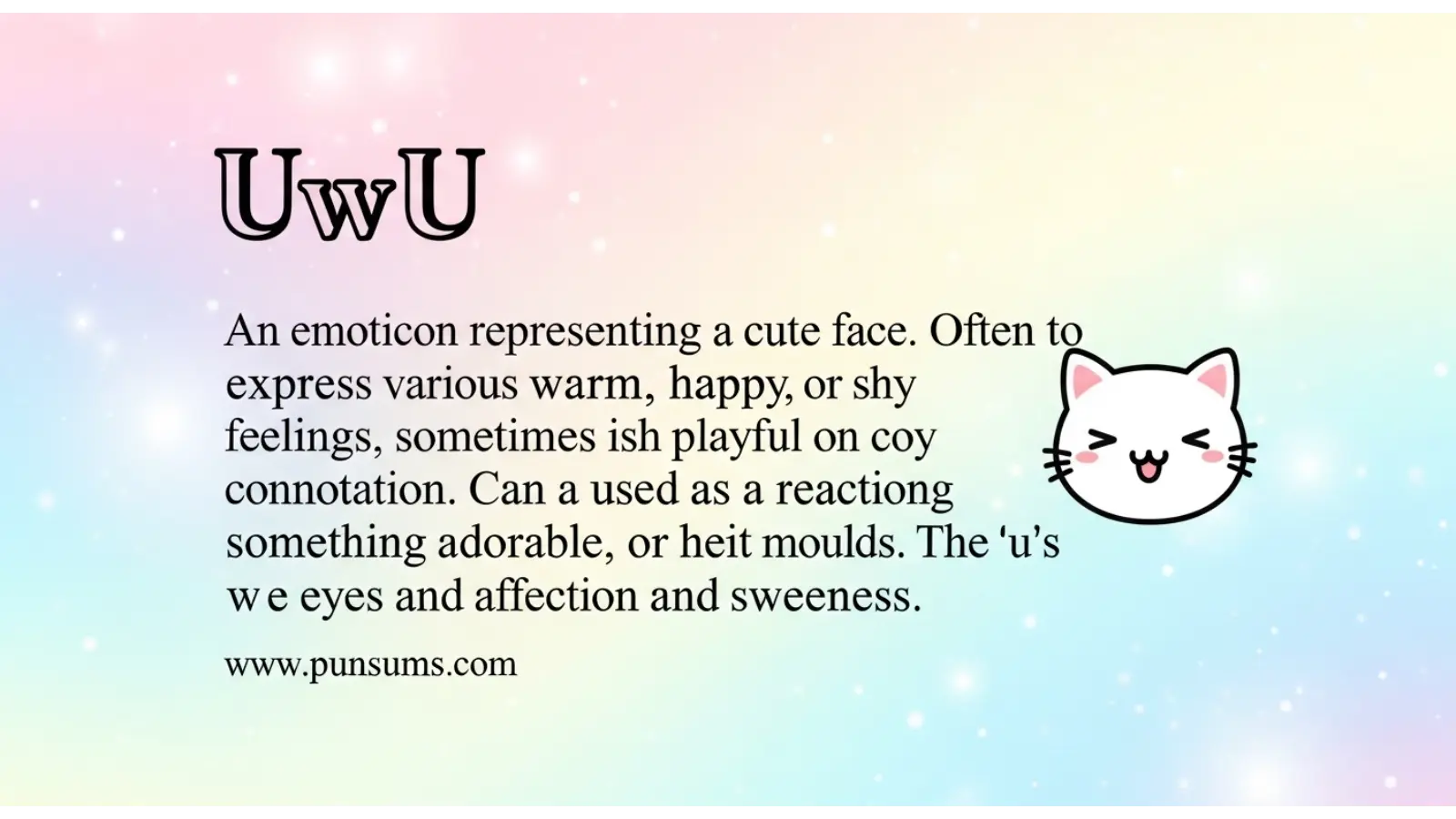 uwu mean in text