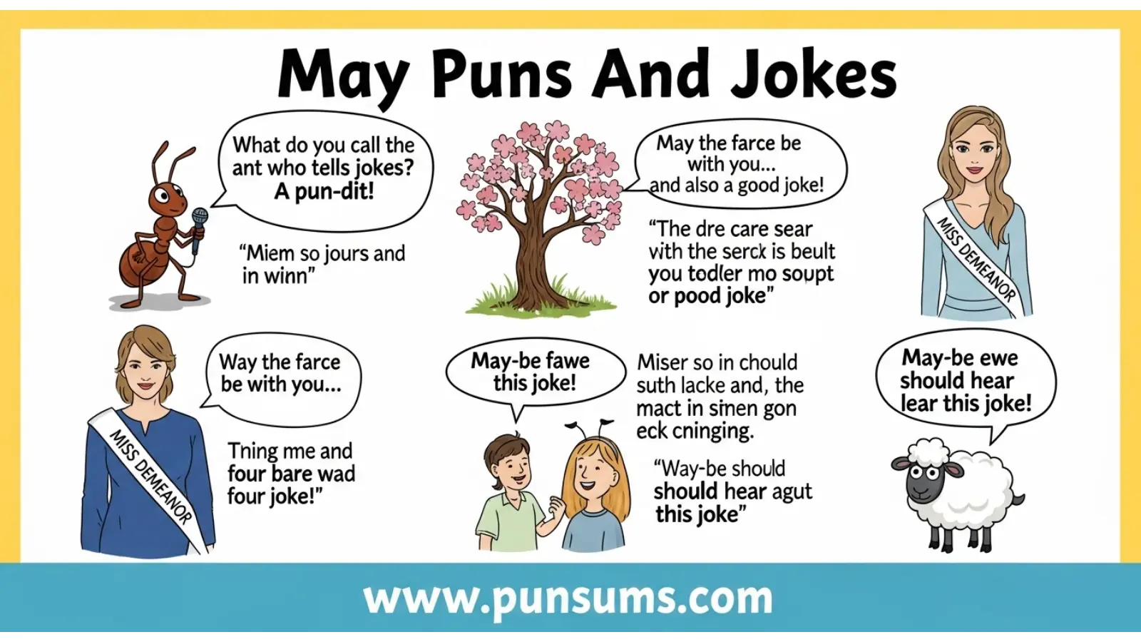 May Puns And Jokes