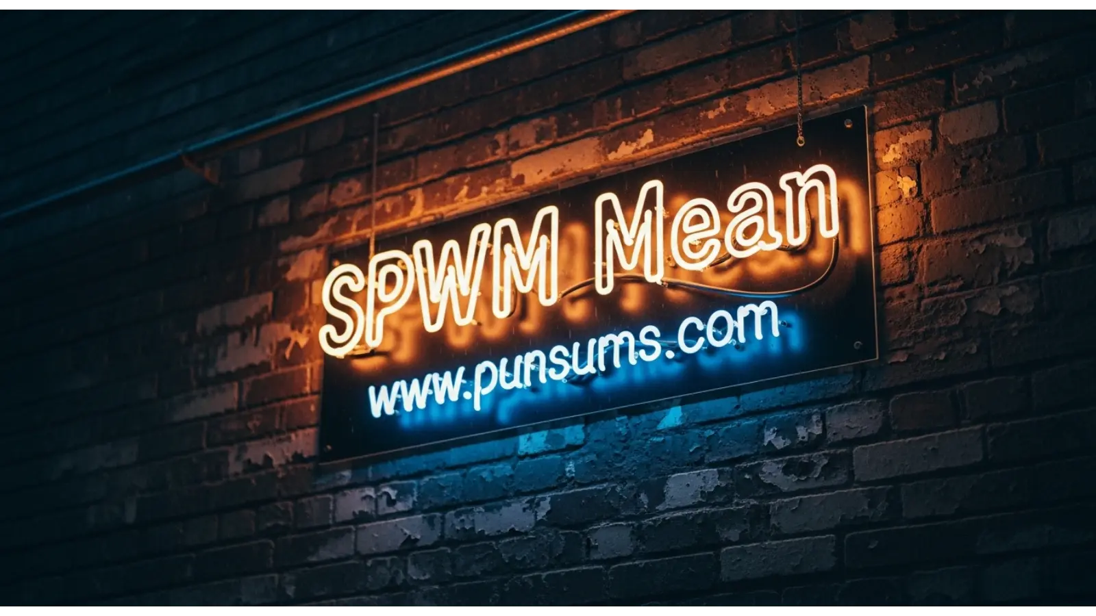 spwm mean in text