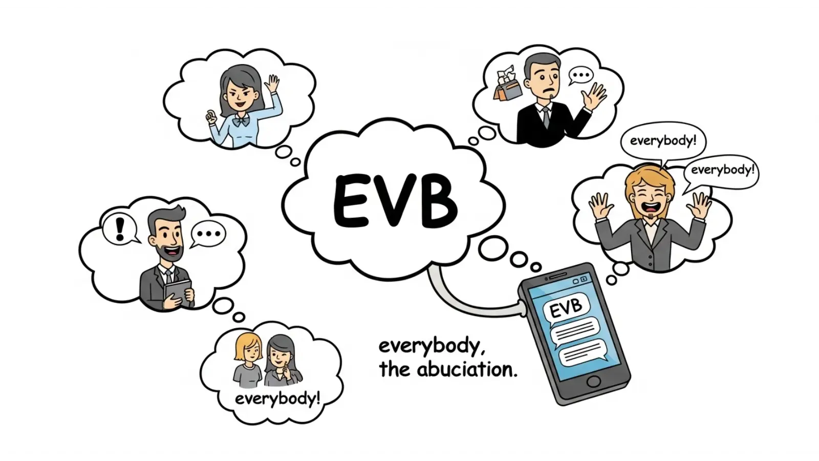 evb mean in text