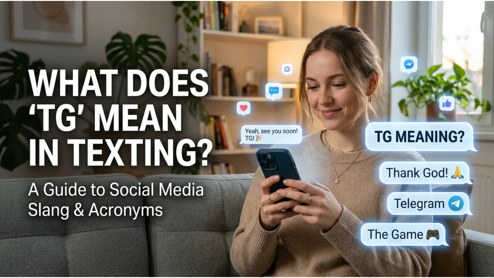TG Meaning in Text