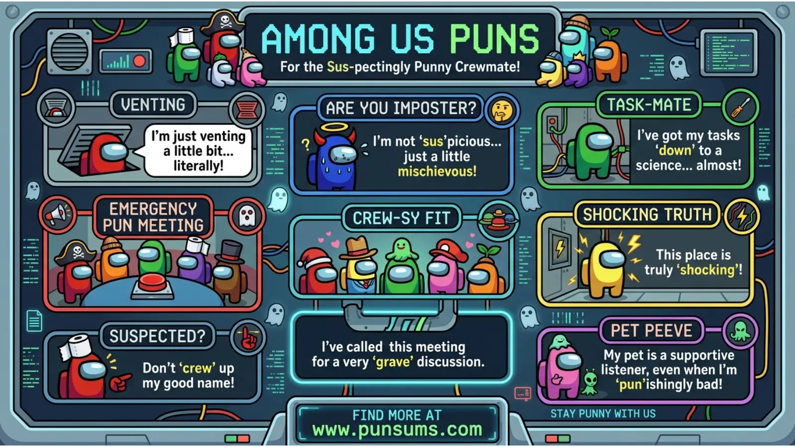 Among Us Puns