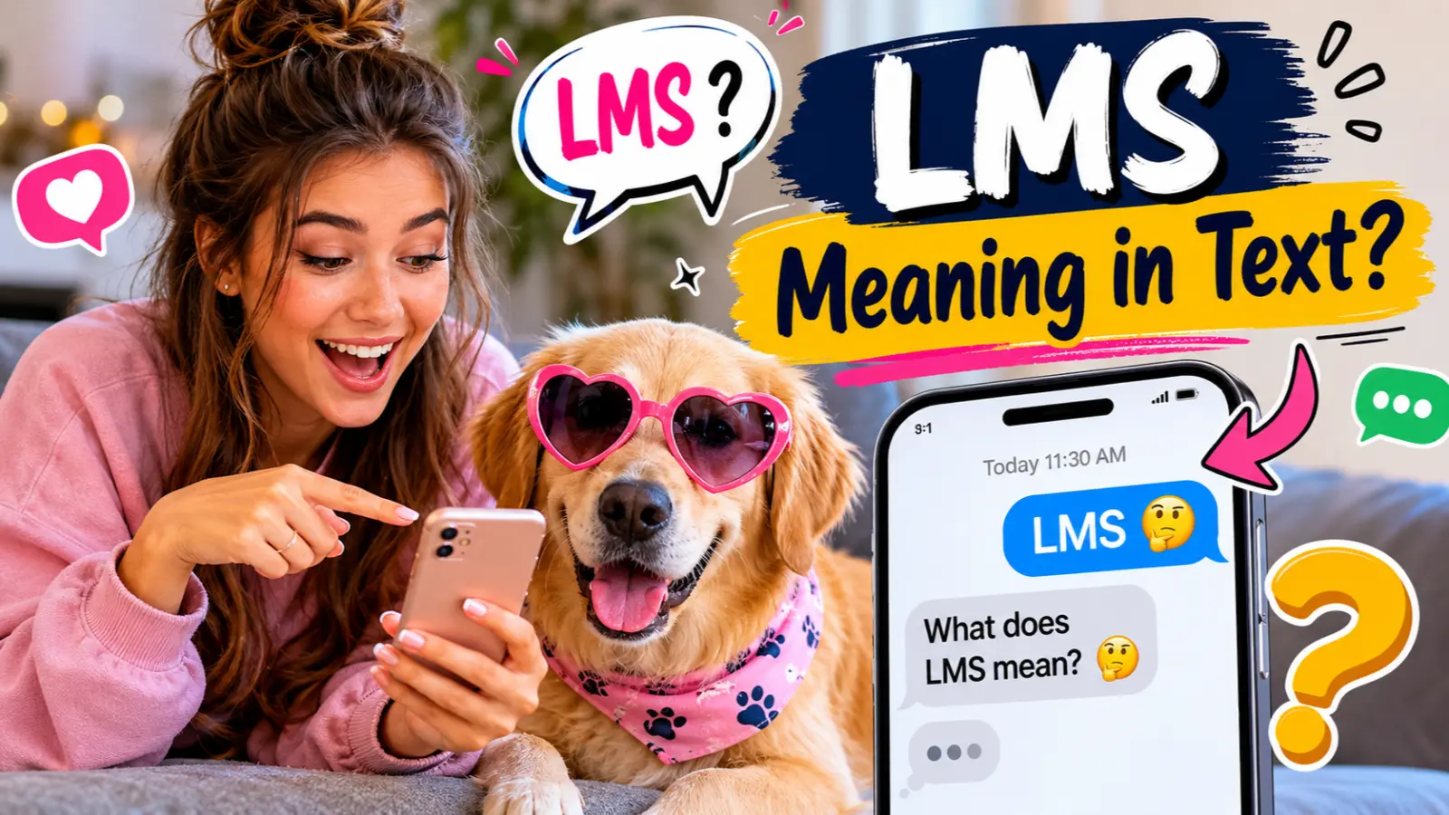 lms mean in text