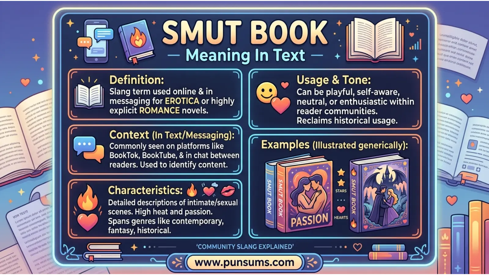 SMUT Book Meaning In Text