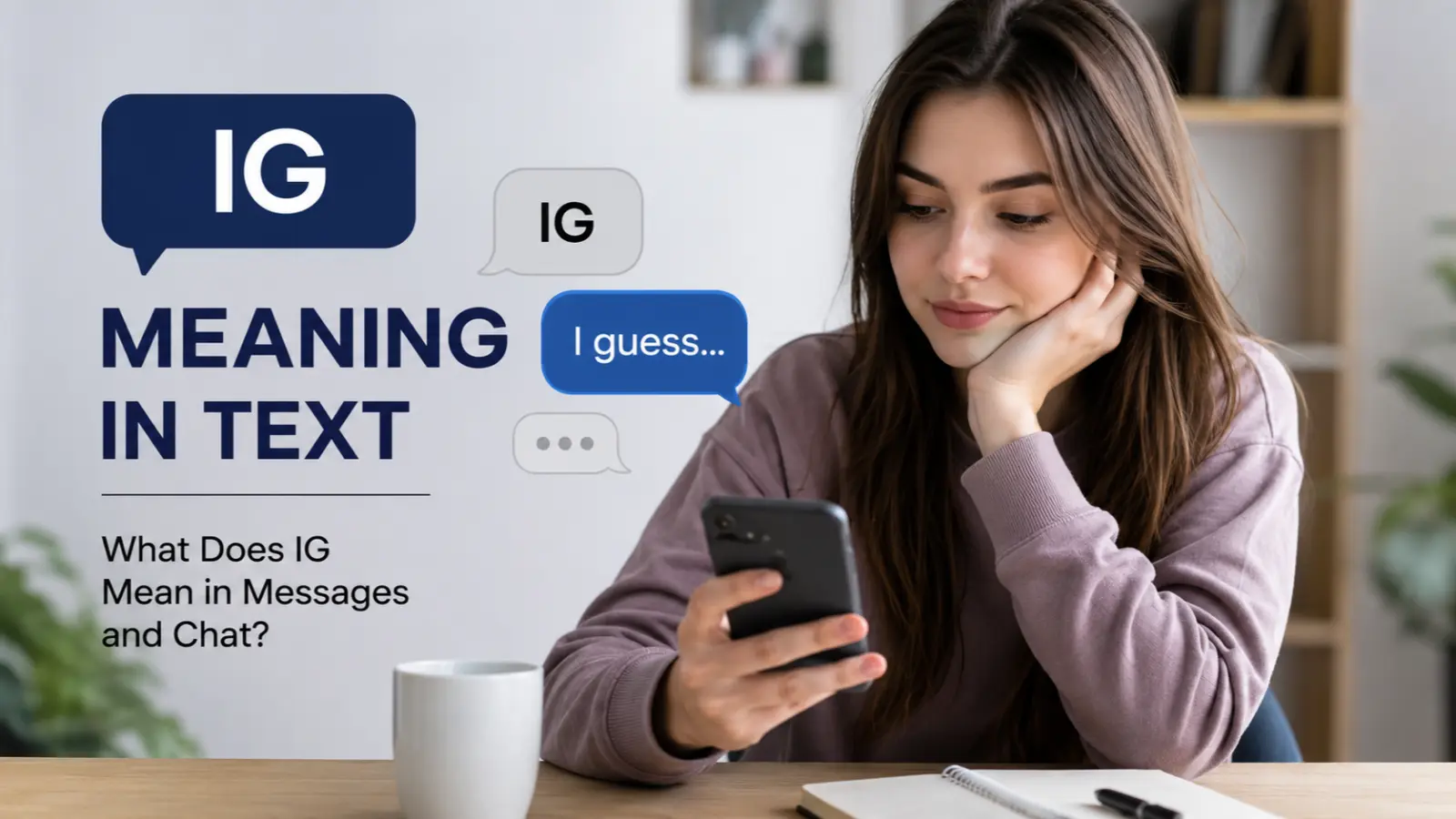 IG Meaning in Text