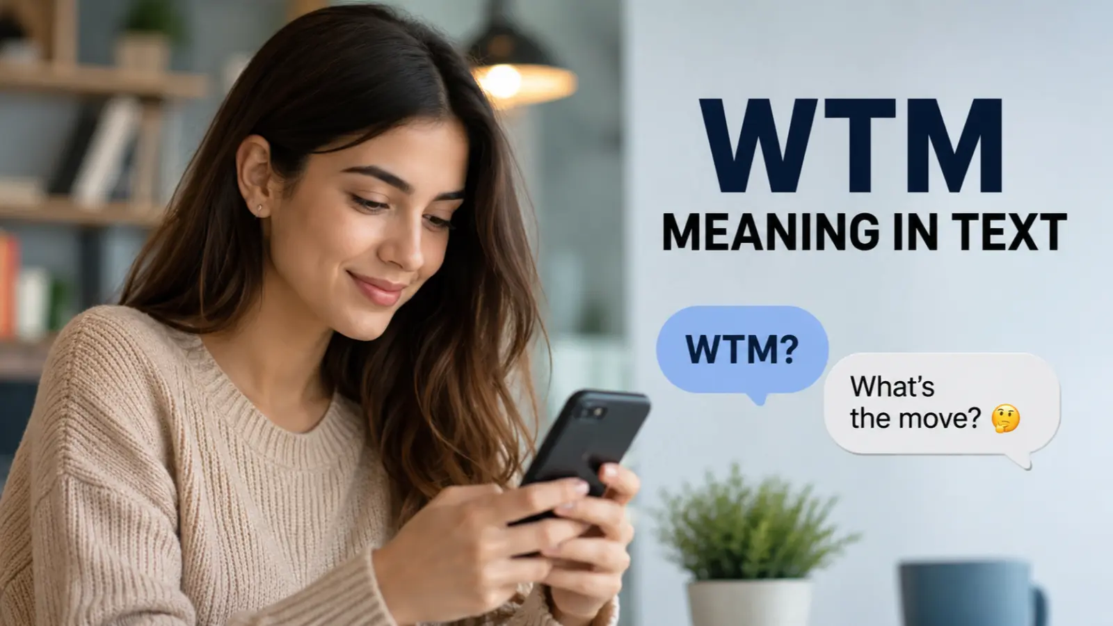 WTM Meaning in Text