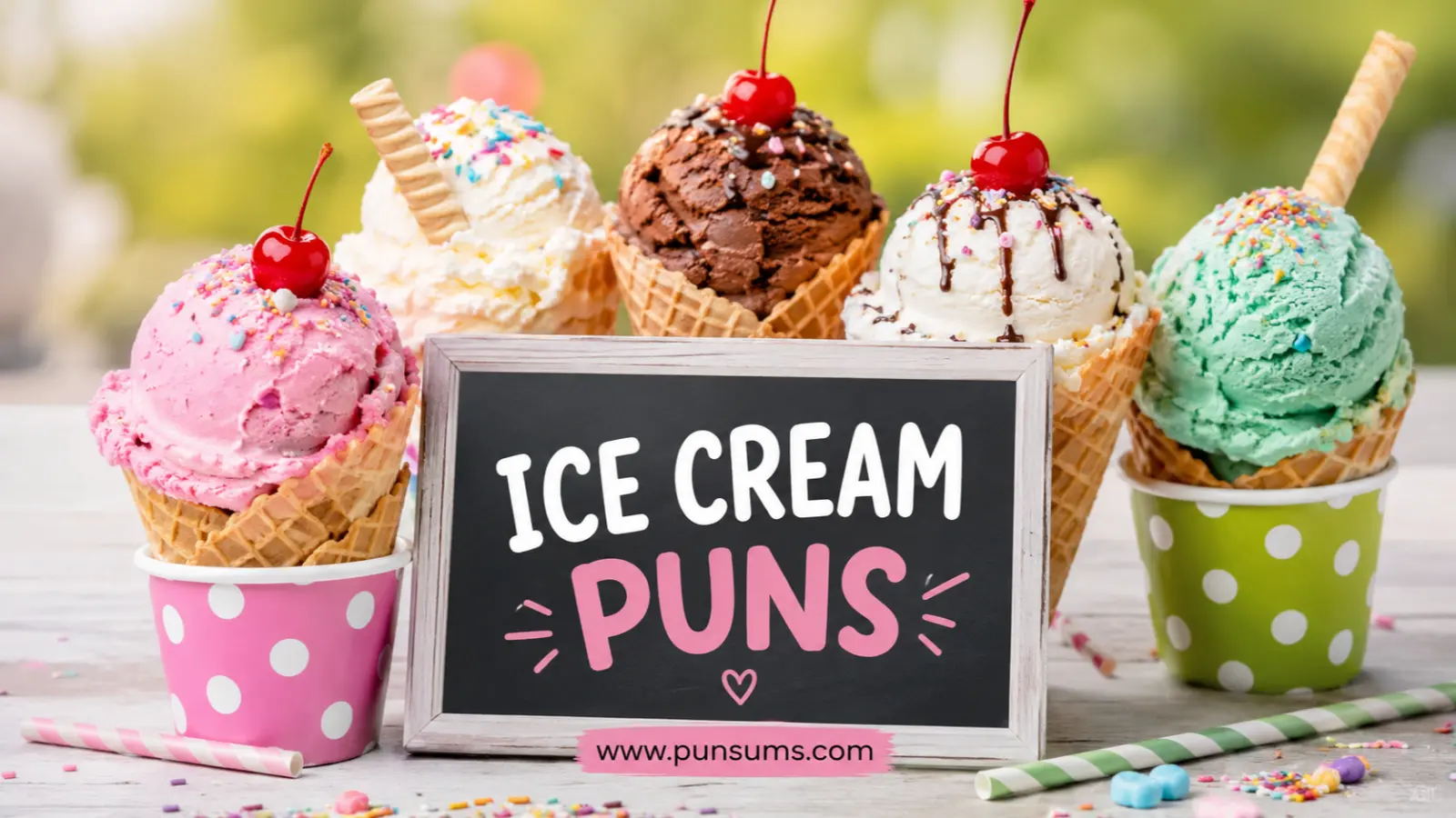 Ice Cream Puns