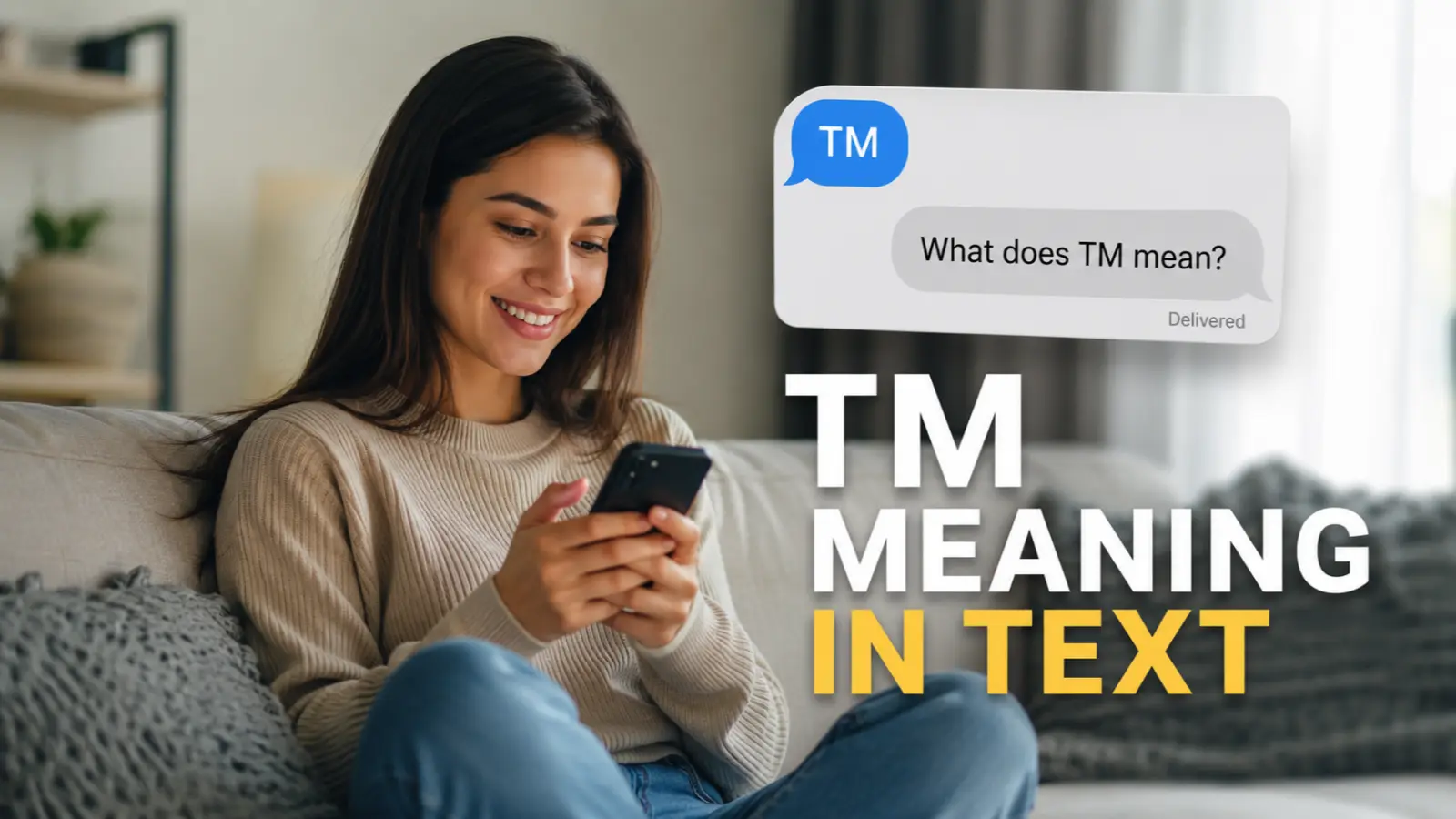 Tm Meaning in Text