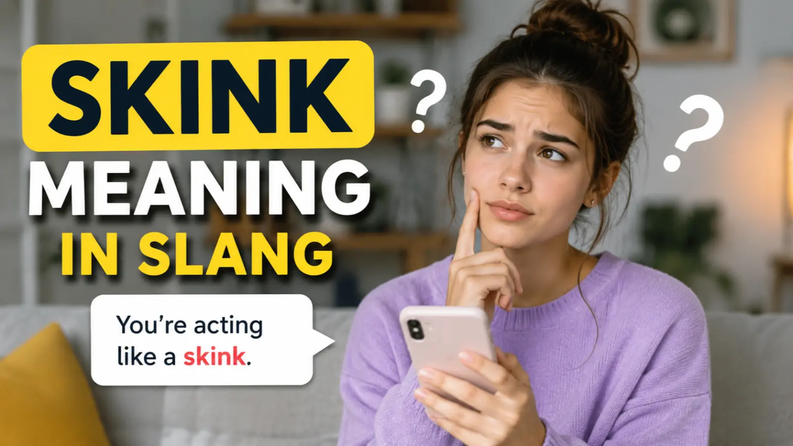 Skink Meaning Slang