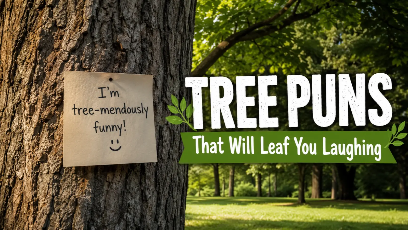 200+ Tree Puns That Will Leaf You Laughing All Day