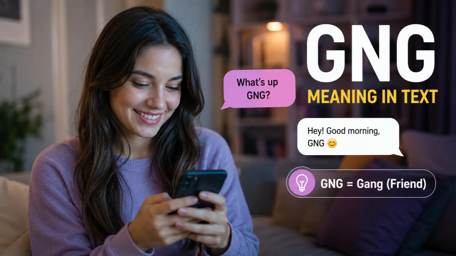 GNG Meaning in Text
